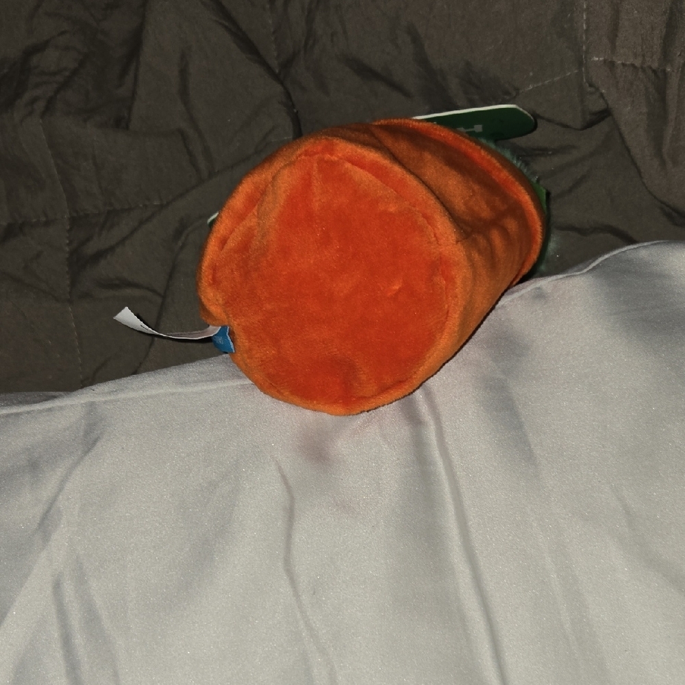 BarkBox Green Plush Cactus in Orange Pot with Floral Details - Picture 4 of 4